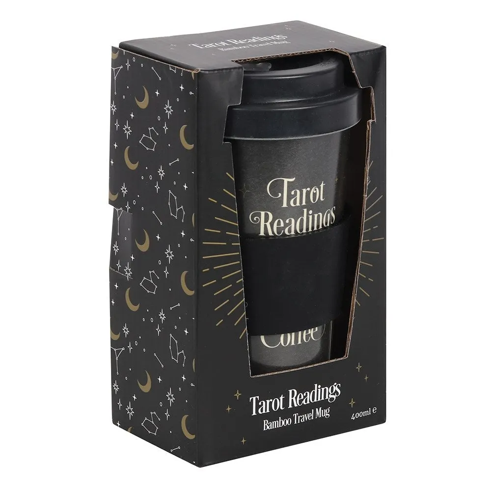 13.5 oz Bamboo Travel Mug with Sleeve - Tarot Readings