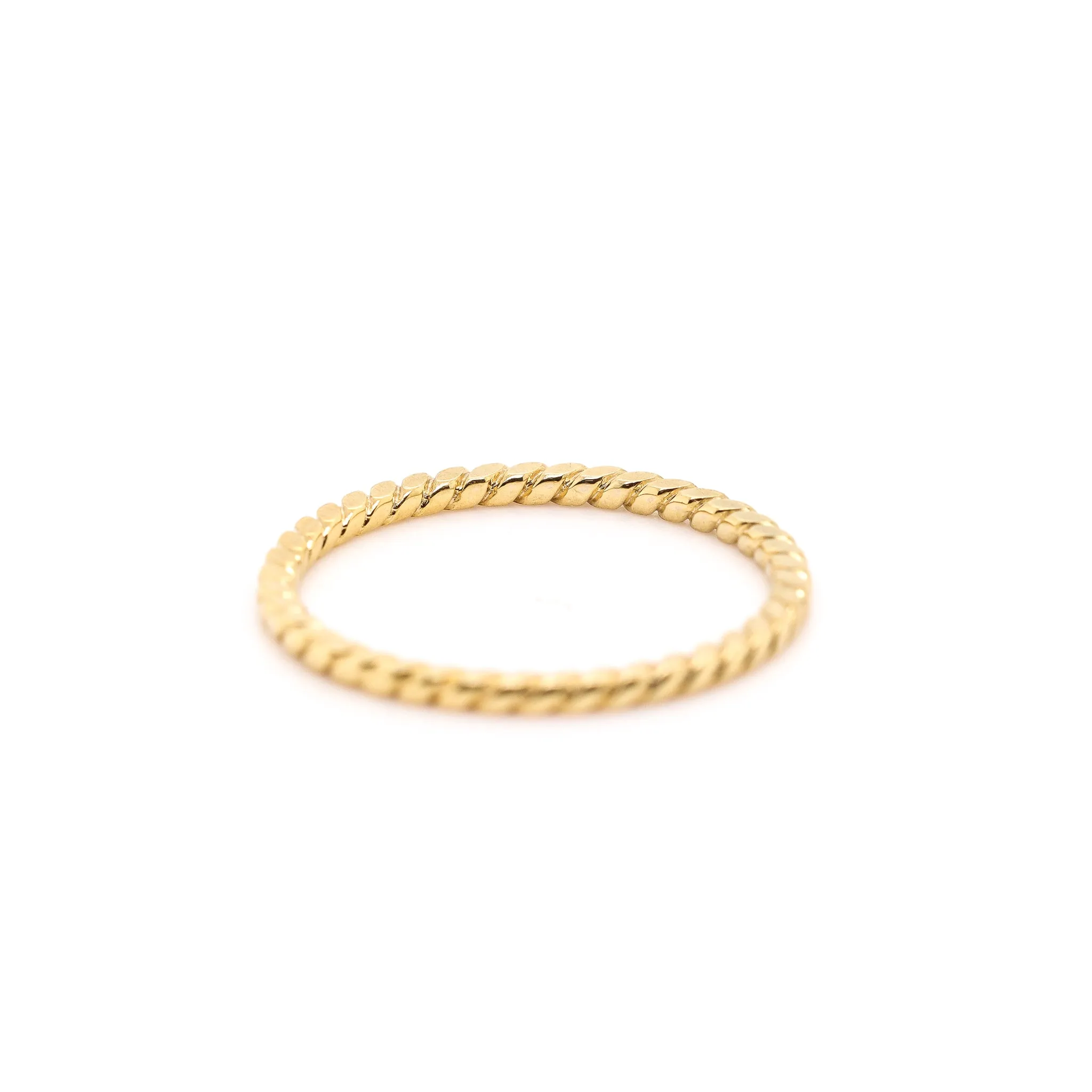 14K Yellow Gold Wedding Band