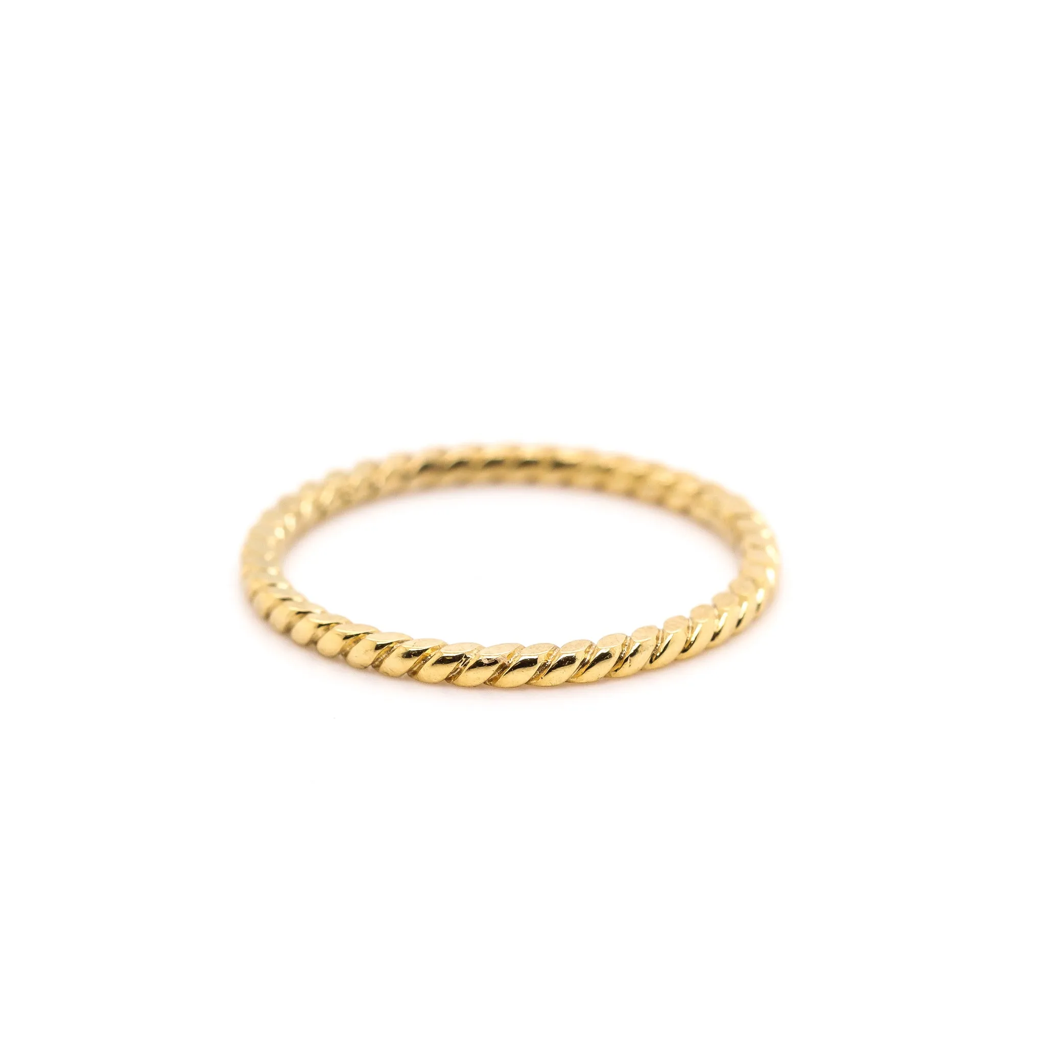 14K Yellow Gold Wedding Band