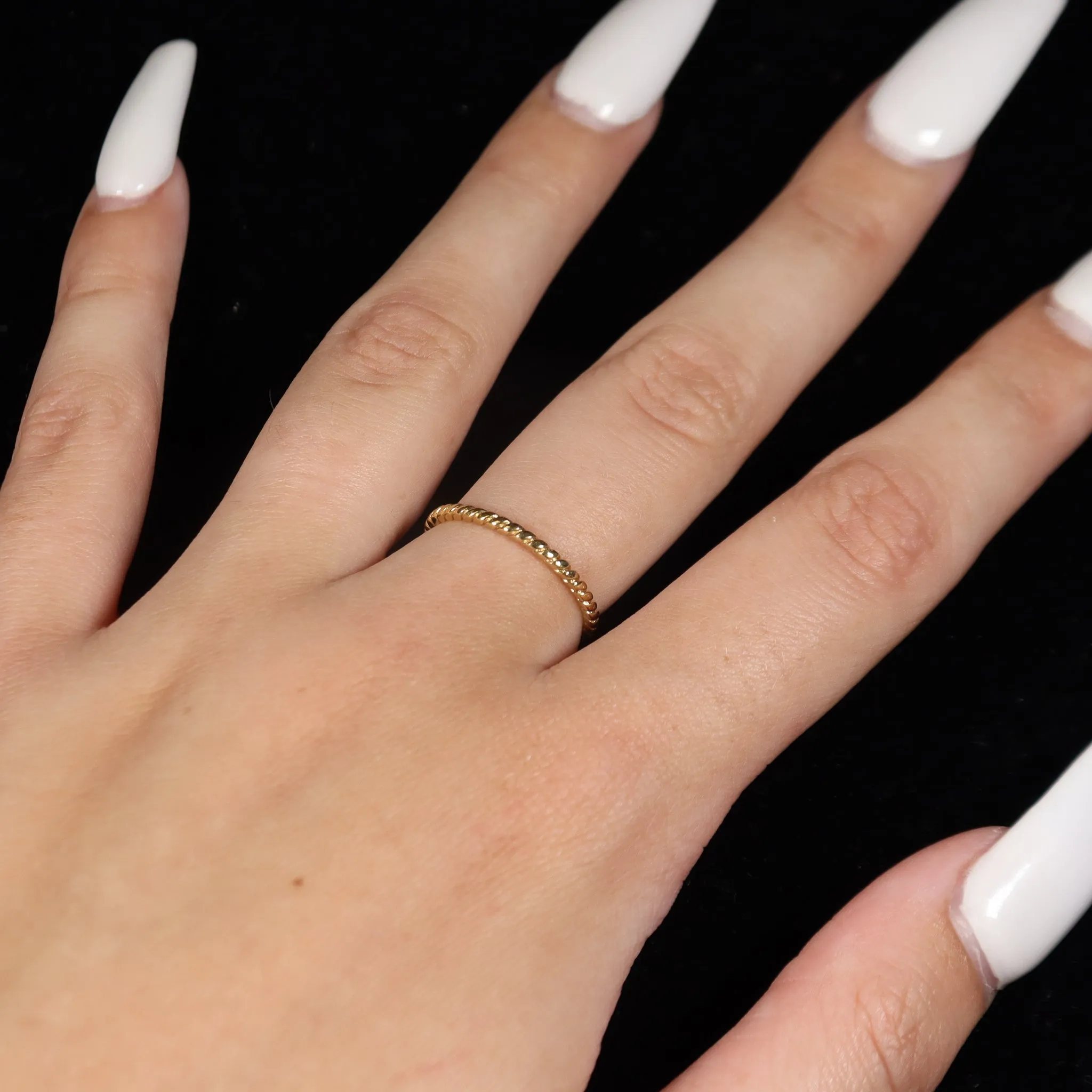 14K Yellow Gold Wedding Band