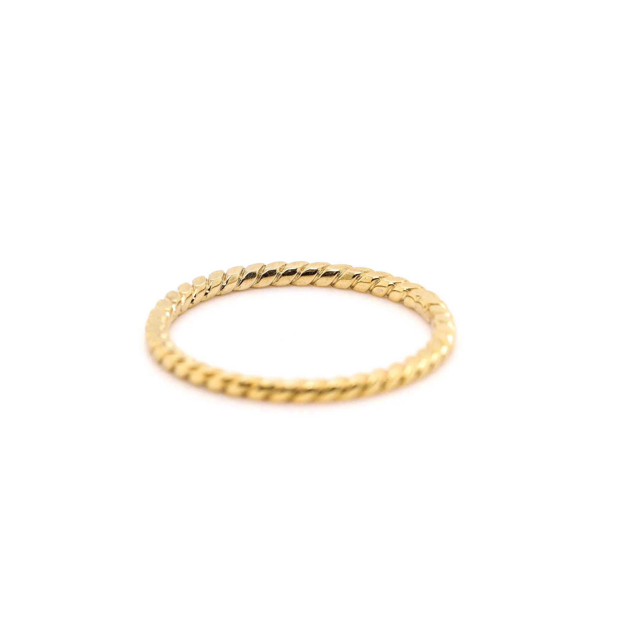 14K Yellow Gold Wedding Band