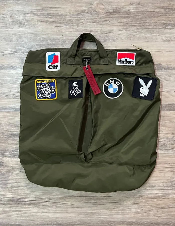 1985 Paris-Dakar Rally BMW Team Vintage Helmet Bag