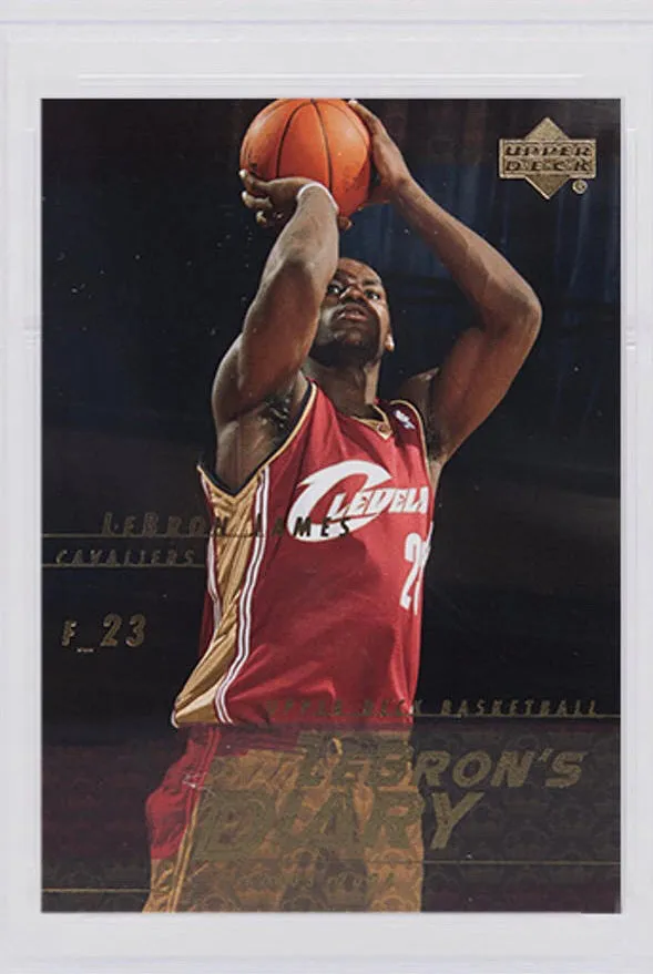 2003 Lebron James Upper Deck Diary Rookie - PSA 10