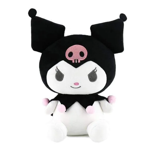 20CM Sanrio Kawaii Doll Cute Plush Toy My Melody with Bunny Ears Bow Sheep Bow Animals Soft Stuffed Plush Toy Kids Toys Gift