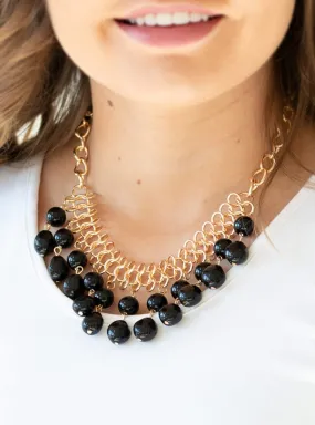 5th Avenue Fleek Black Necklace Set