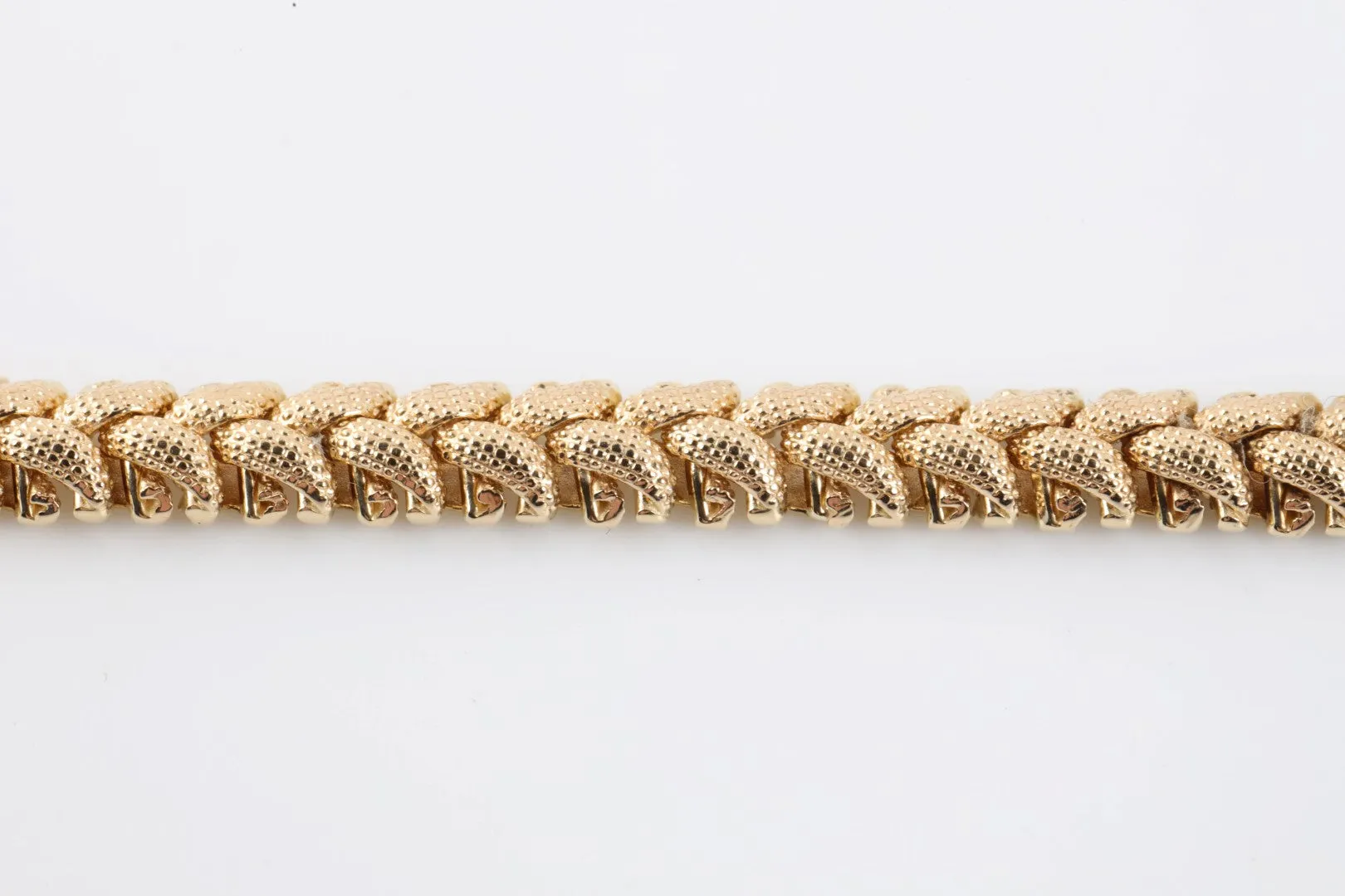 7" 14k Yellow Gold Bracelet (13.50g.)