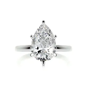 Adaline Diamond Engagement Ring -14K White Gold