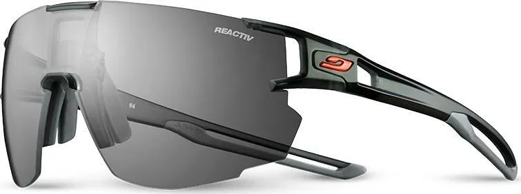 Aerospeed - Clear Black Translucent-Grey - Reactiv Performance 0-3 Lens|-|Aerospeed - Clear Black Translucent-Grey - Lentille Reactiv Performance 0-3