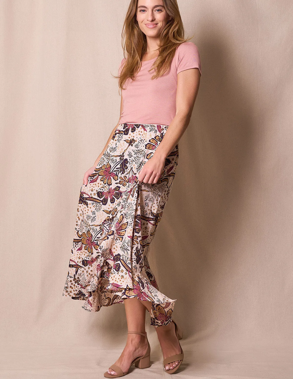 Anika Midi Skirt - As-Is-Clearance