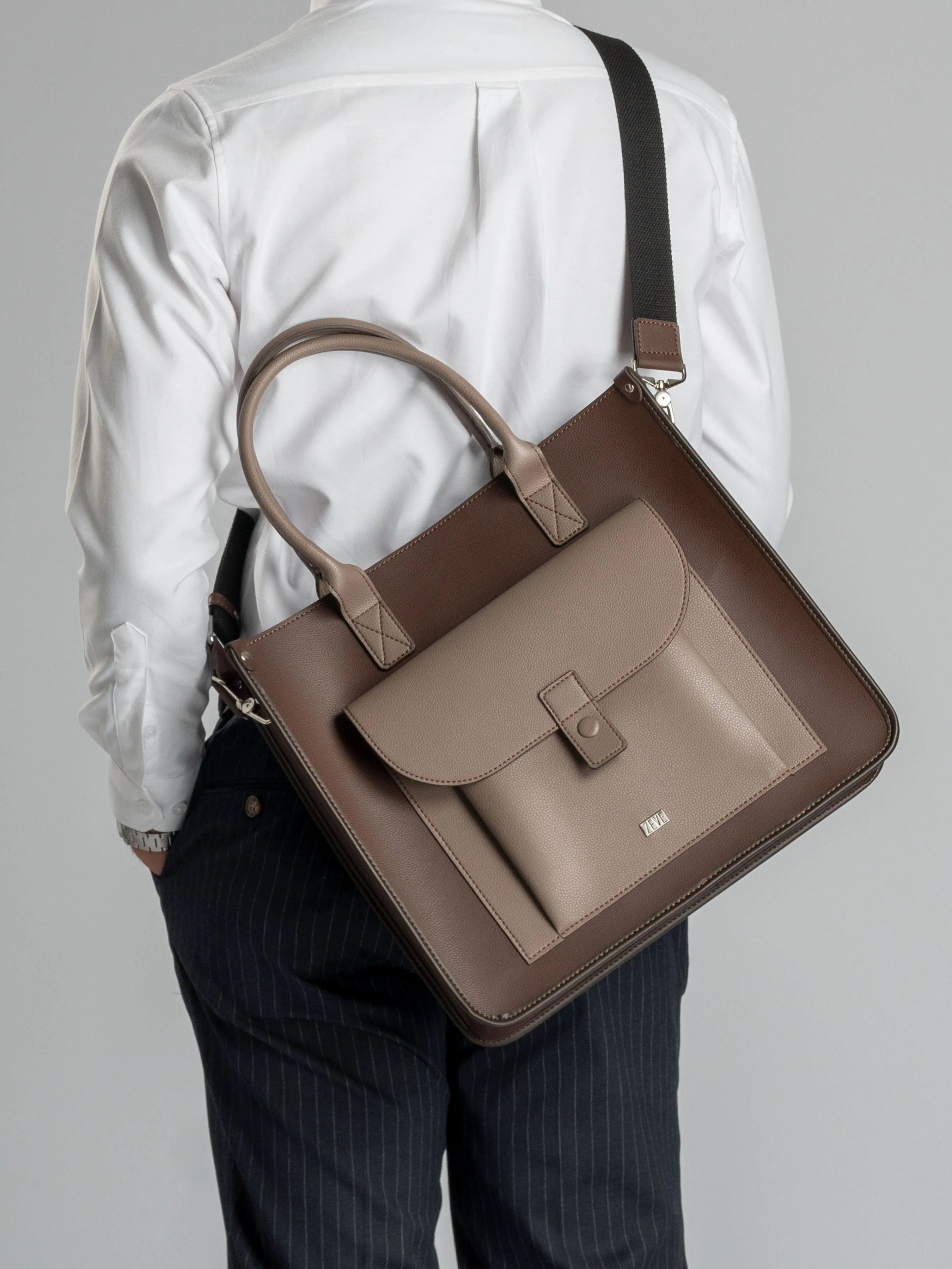 Ares Tote Bag - Cedar Brown