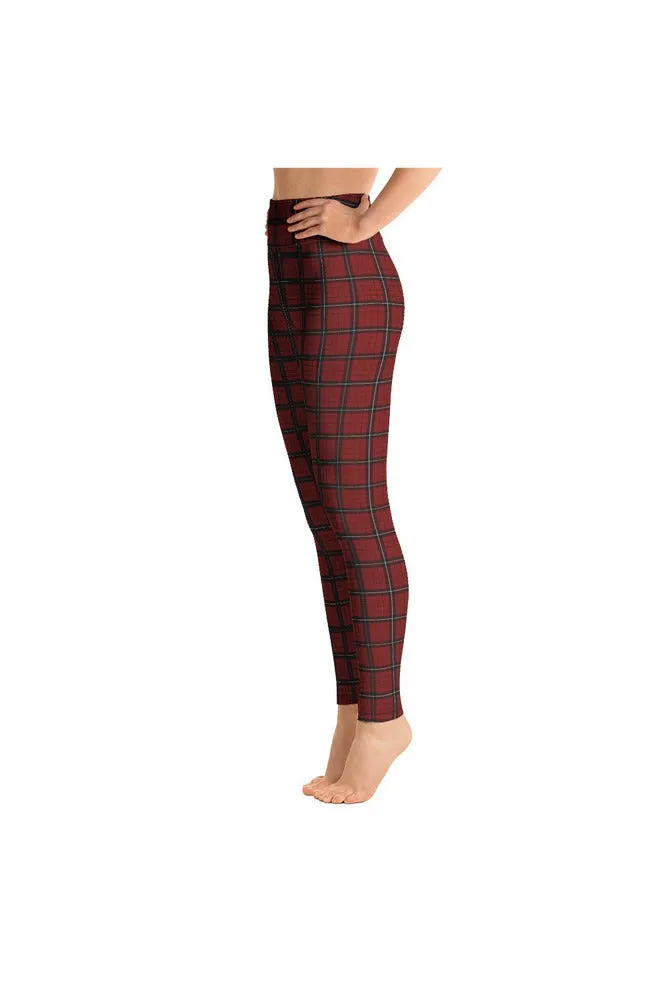 Ash Avenue Plaid Yoga Leggings