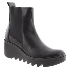 Bagu233Fly Leather Wedge Heel Women's Chelsea Boots