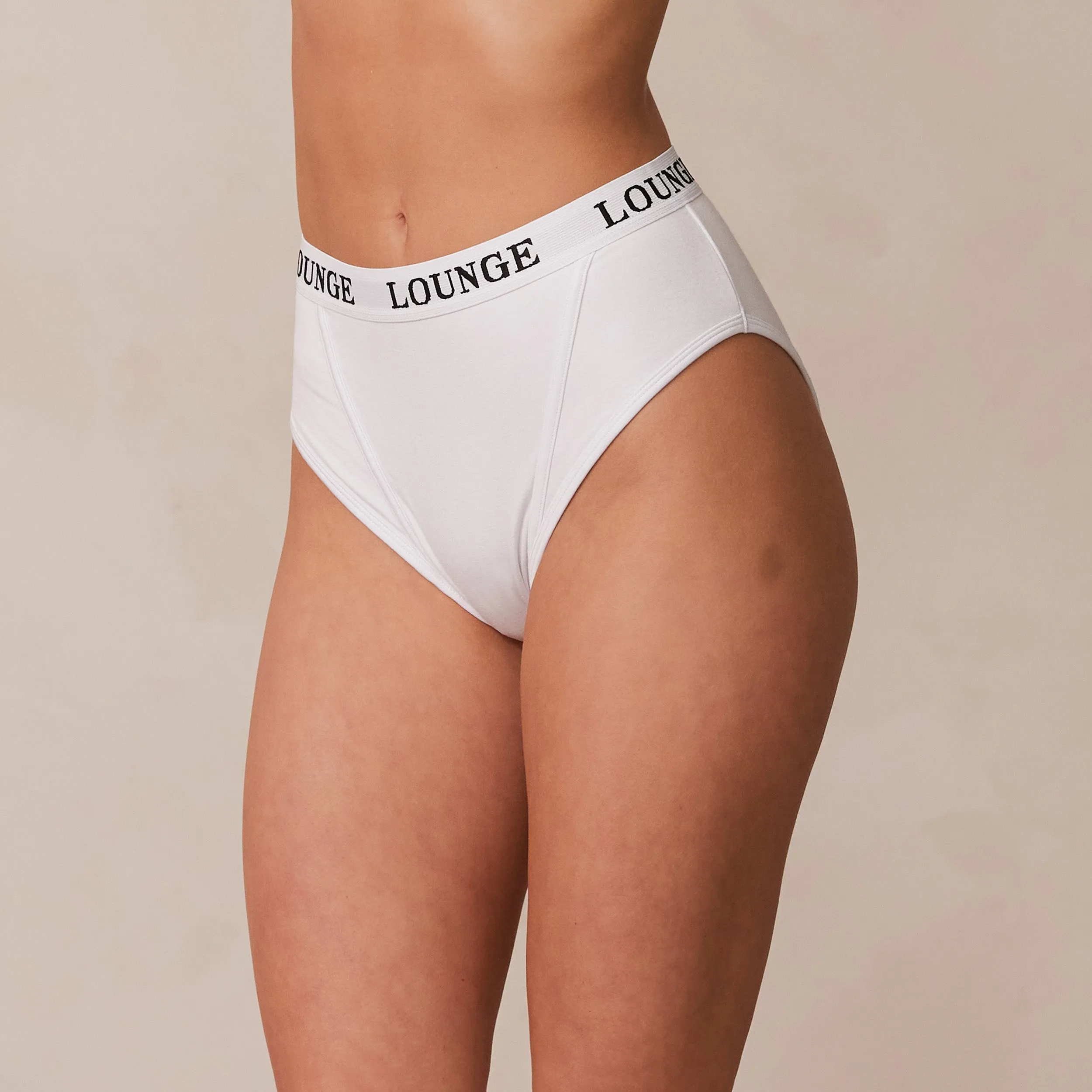 Bamboo Basic Briefs - White