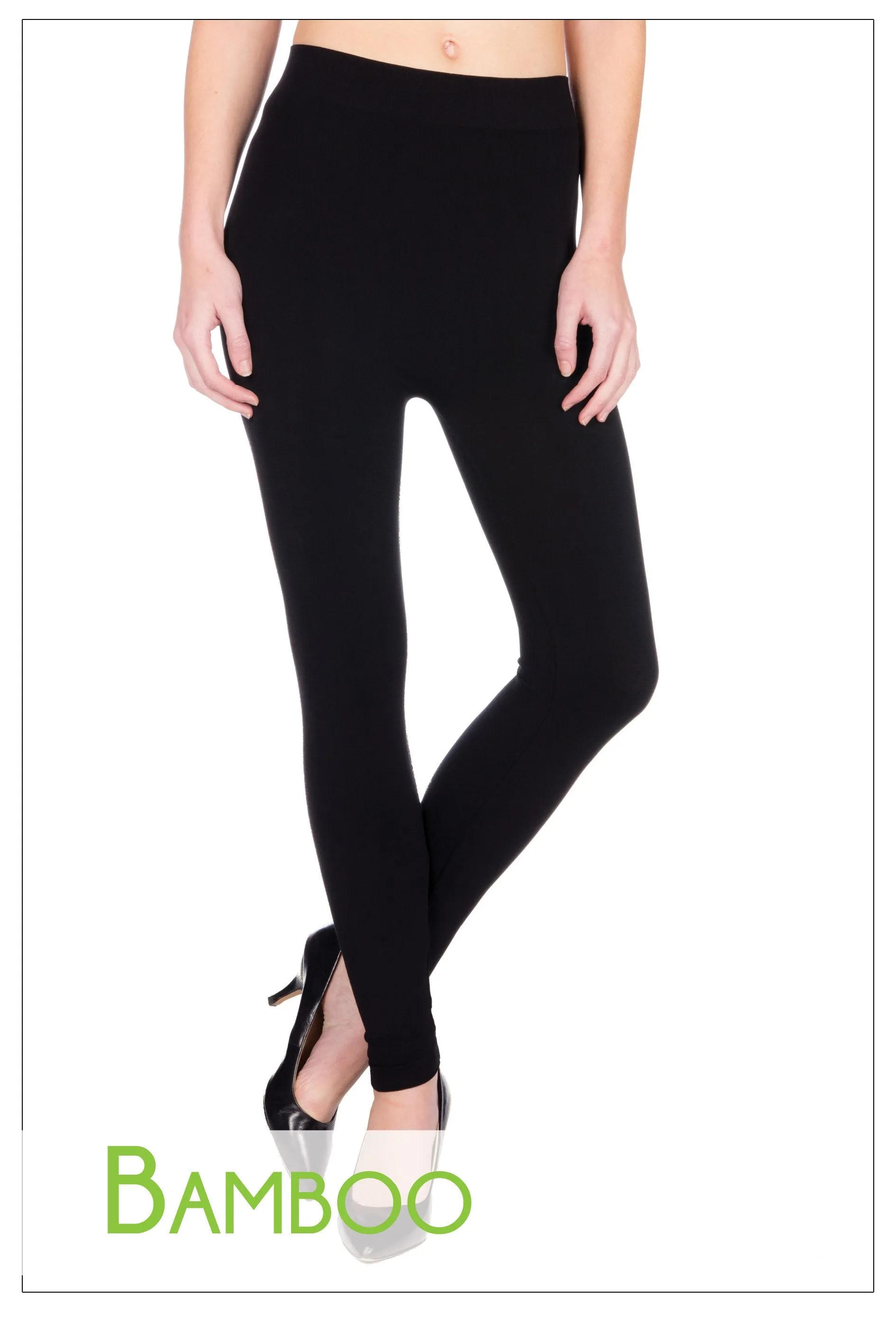 Bamboo basic one size full length leggings- various colour