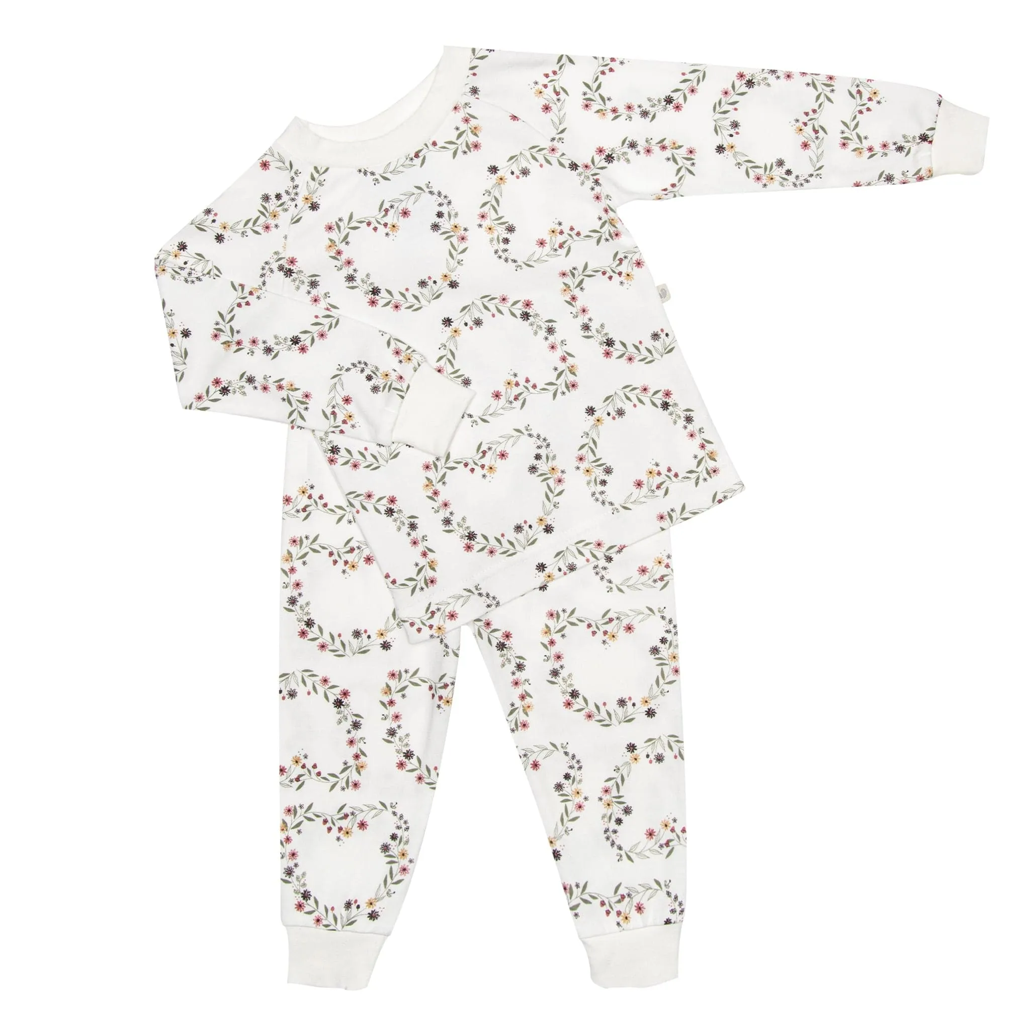 Bamboo pajama set - Hearts