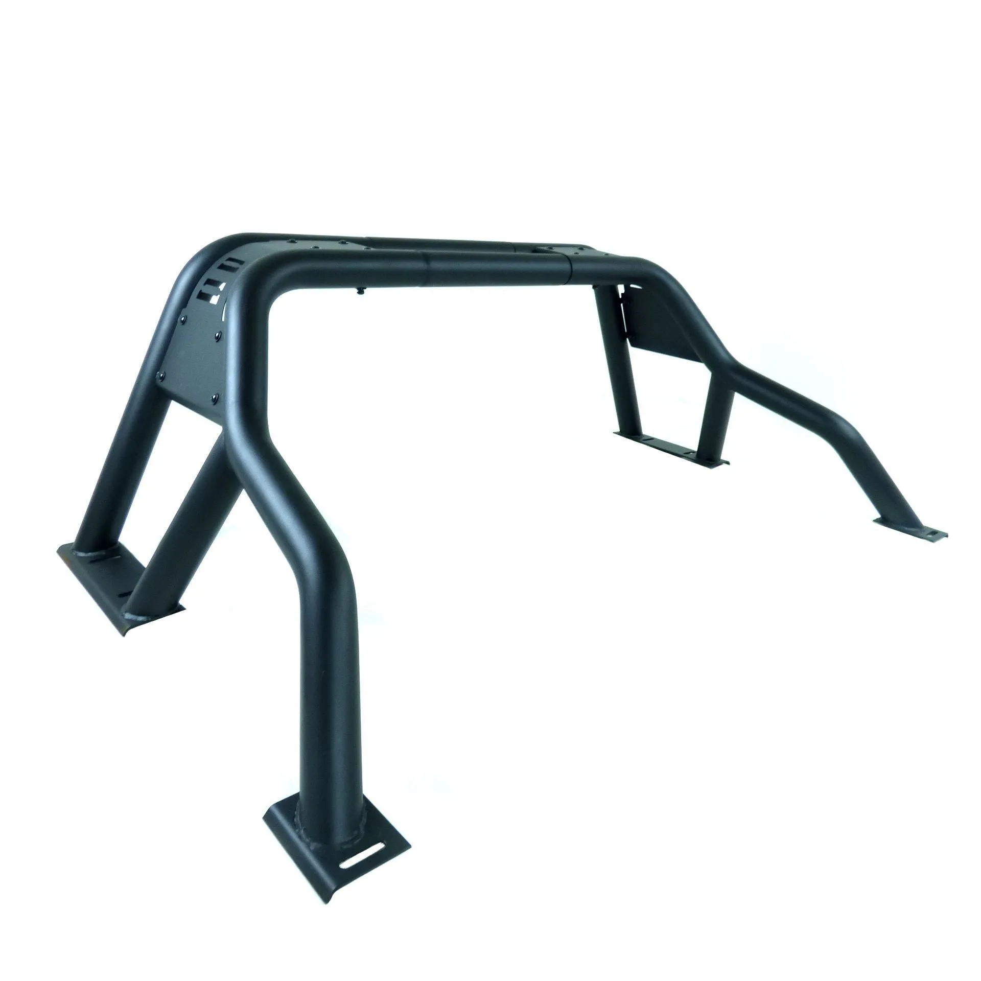 Black SUS201 Short Arm Roll Sports Bar for the Mitsubishi L200 2015 