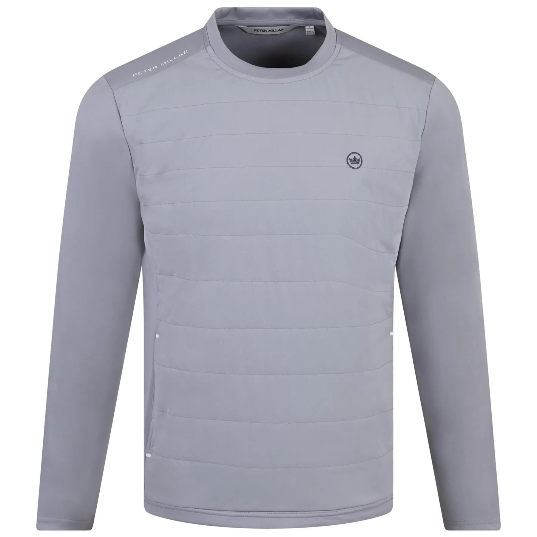 Bond Elite Crew Neck Hybrid Jacket Gale Grey - AW23