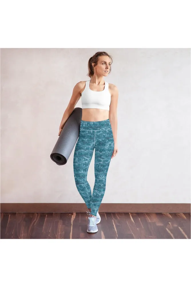 Chemistry Camouflage Yoga Leggings