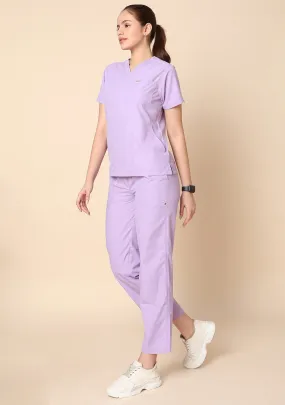 Classic Women's 5-Pocket (Pastel Lilac) Scrub