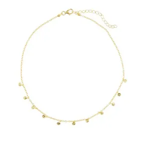 Confetti Choker Necklace gold