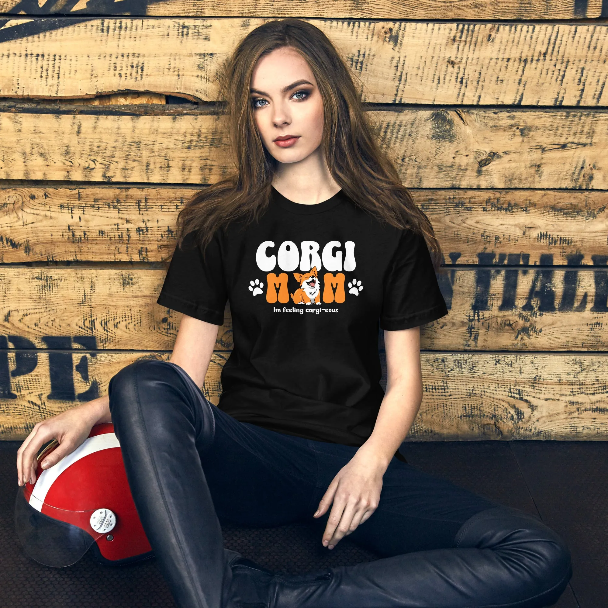 Corgi Mama Unisex t-shirt