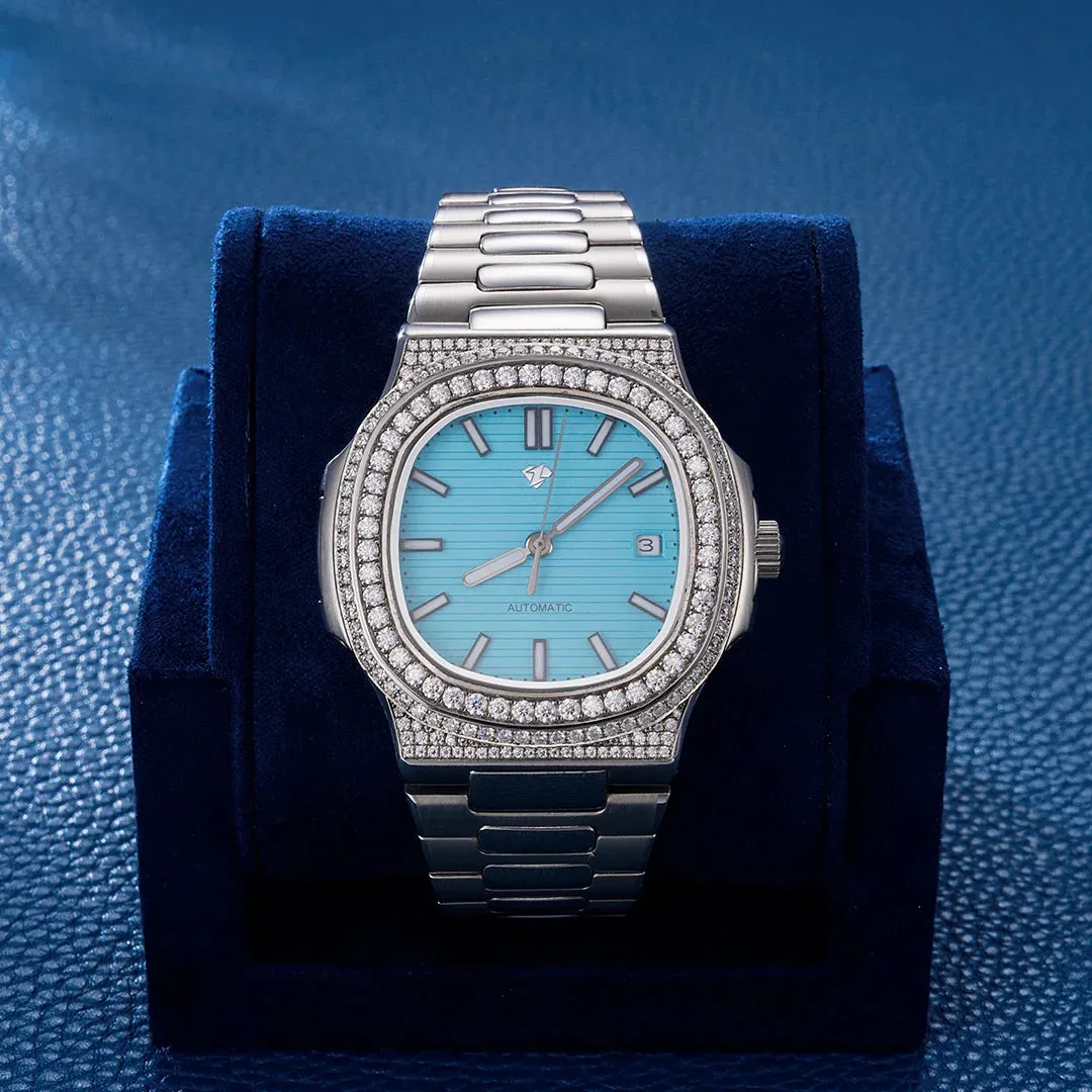 Custom Hola Iced Moissanite Watch