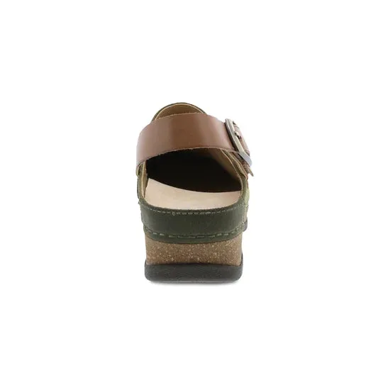 'Dansko' Women's Merrin - Olive Burnished Suede