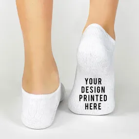 Design Your Own BOTTOMS UP No-Show Socks