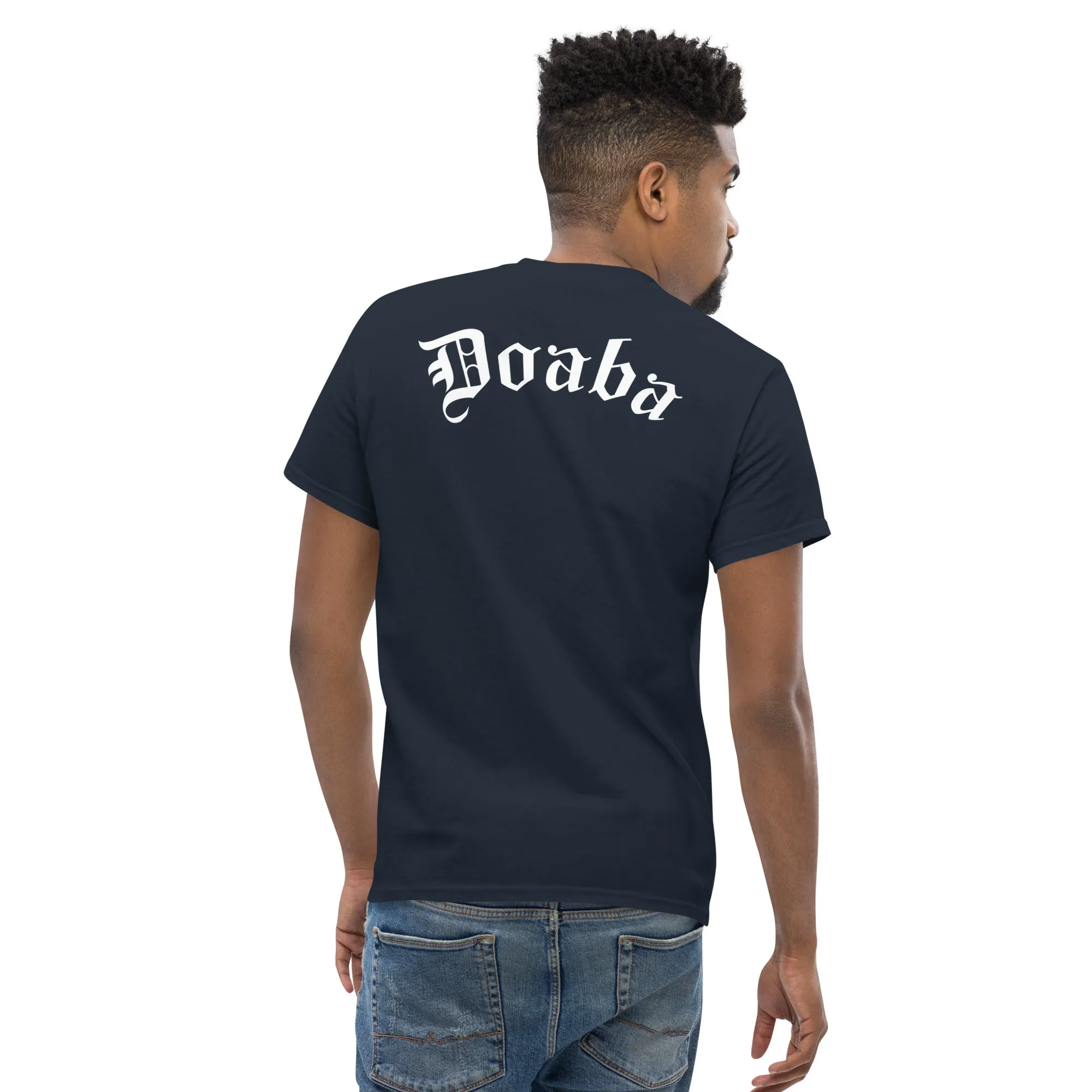 Doaba back print Men's classic tee