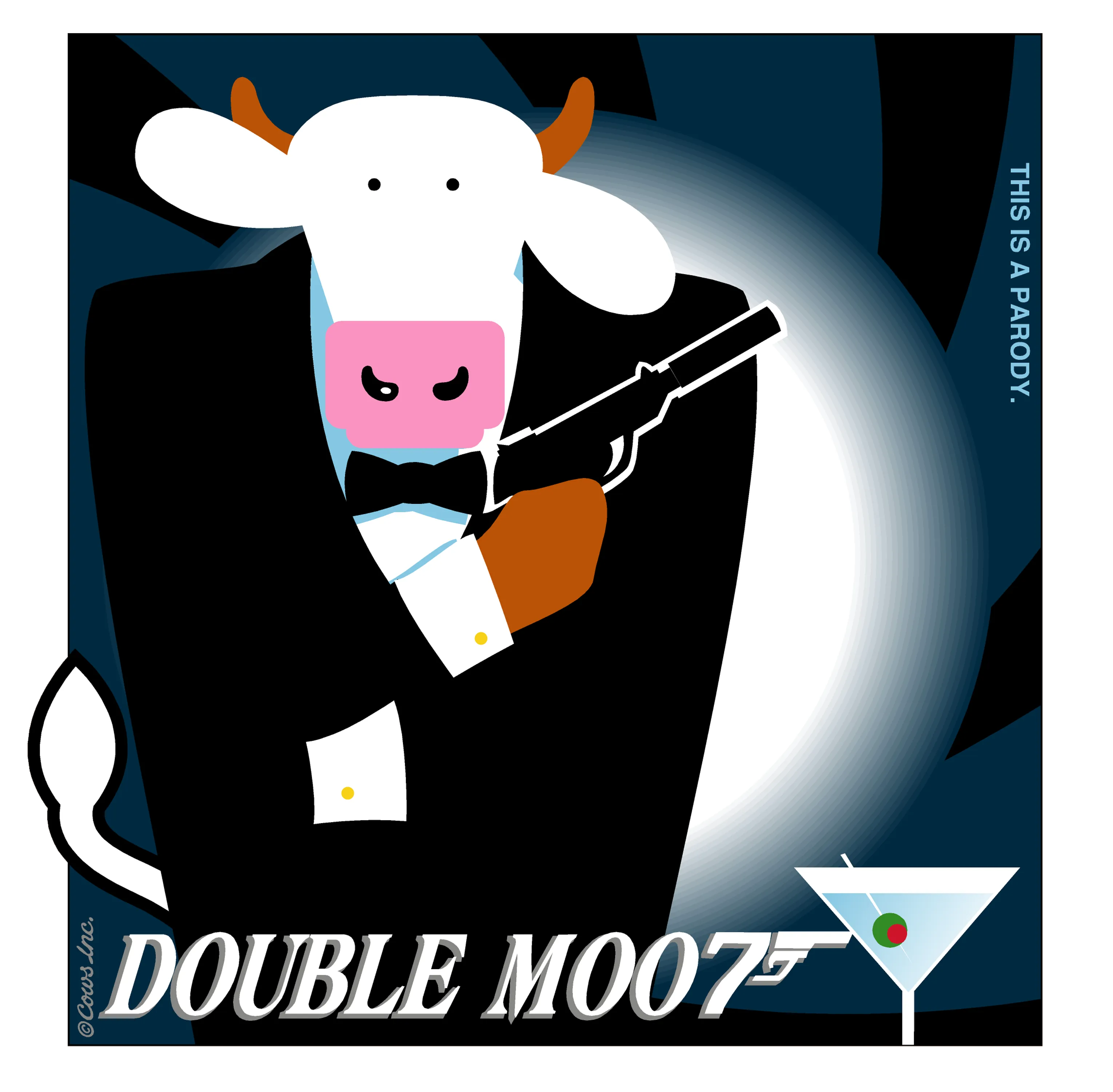 Double MOO7 COWS Classic T