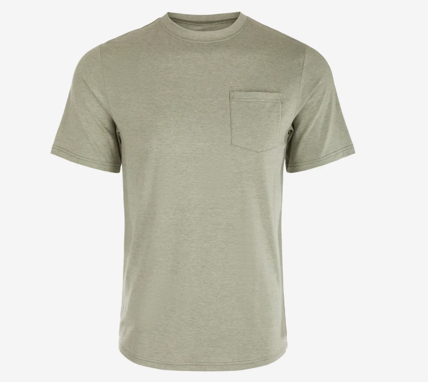 Drake Bamboo Short Sleeve Pocket Crew