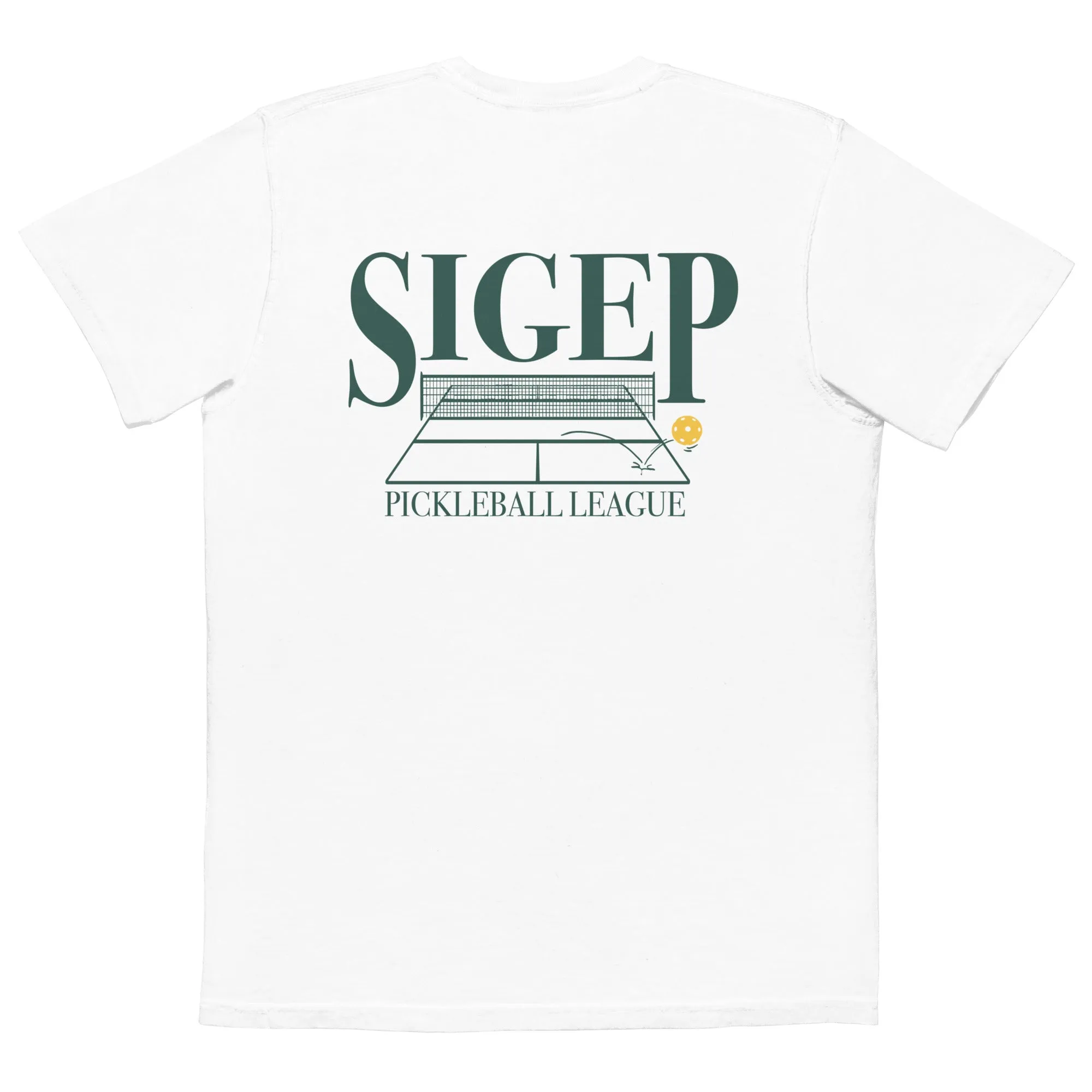 Drop 002: SigEp Pickleball Pocket T-Shirt by Comfort Colors