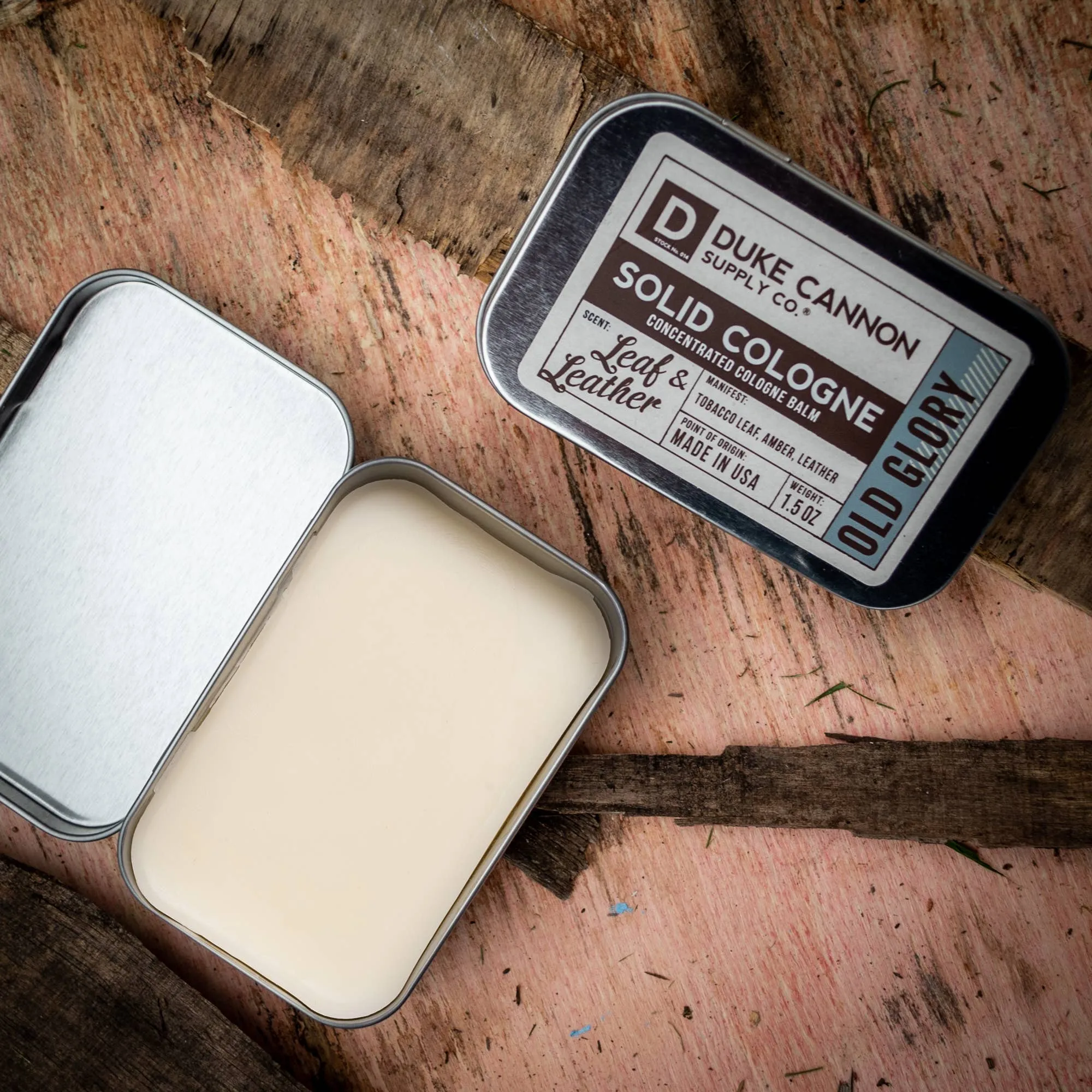 Duke Cannon Solid Cologne - Old Glory