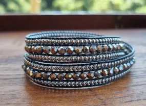 Elena wrap bracelet silver