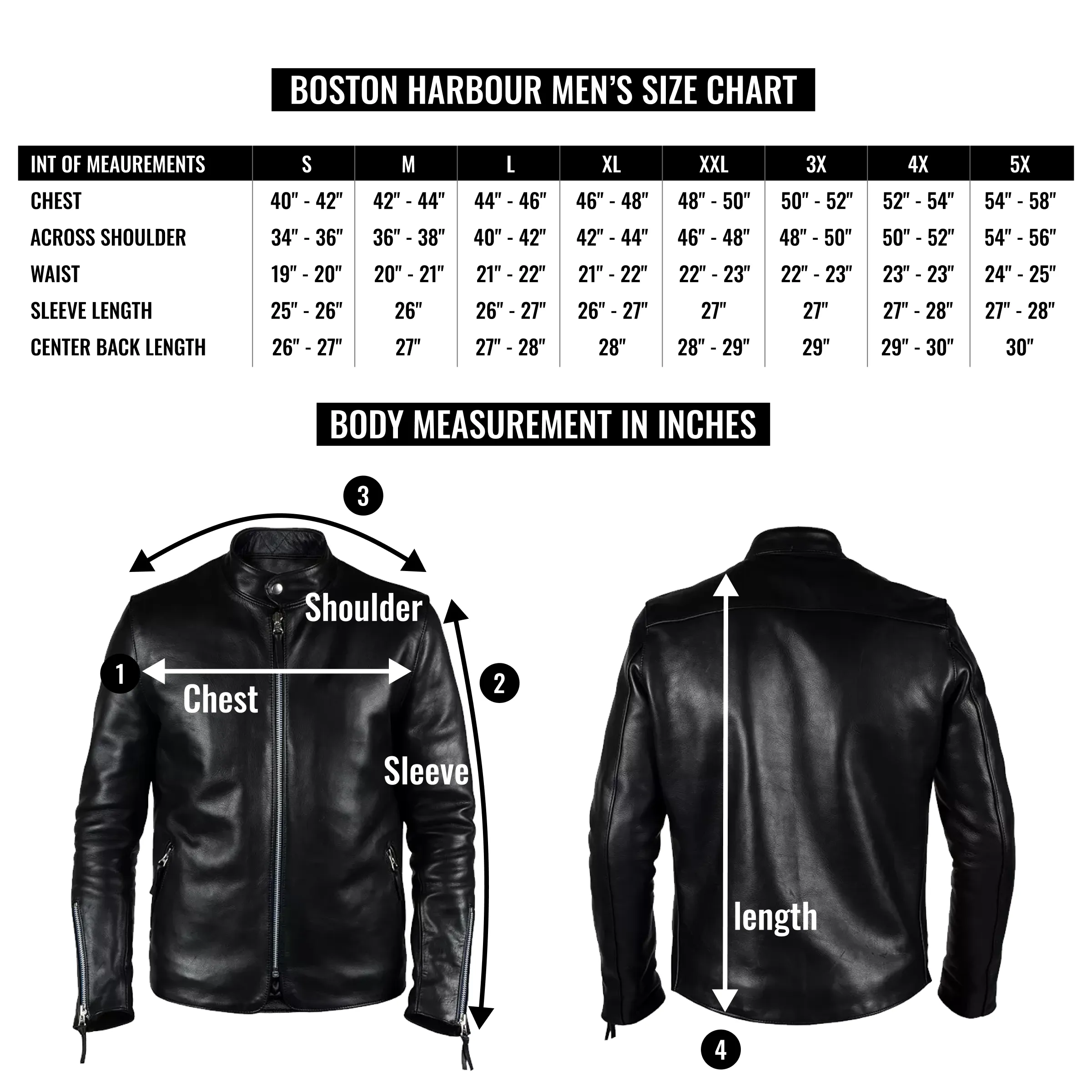 George Classic Black Leather Jacket