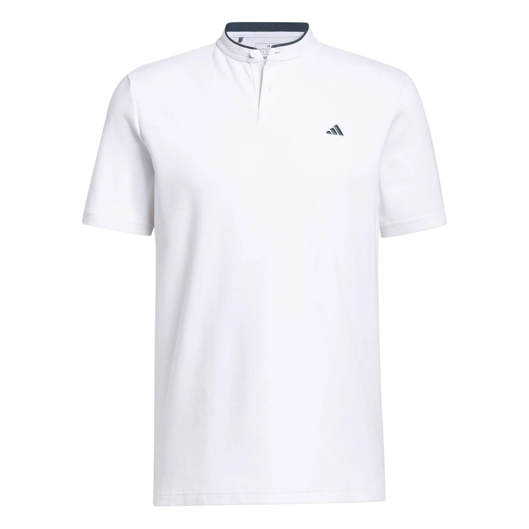 Go-To Henley Polo White - AW23