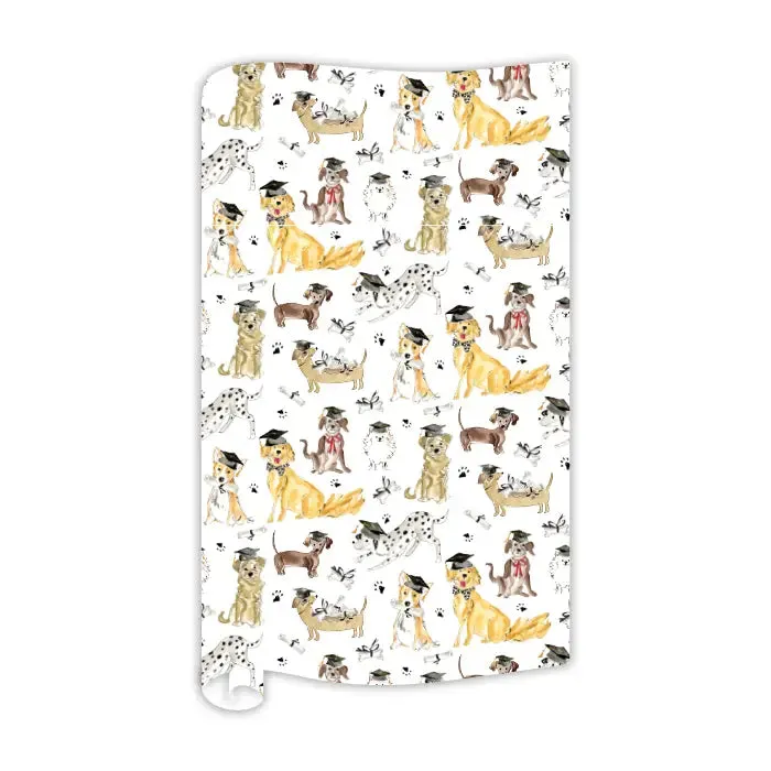 Graduate Tail Waggers Wrapping Paper