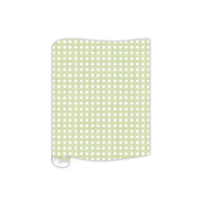 Green Cane Pattern Table Runner