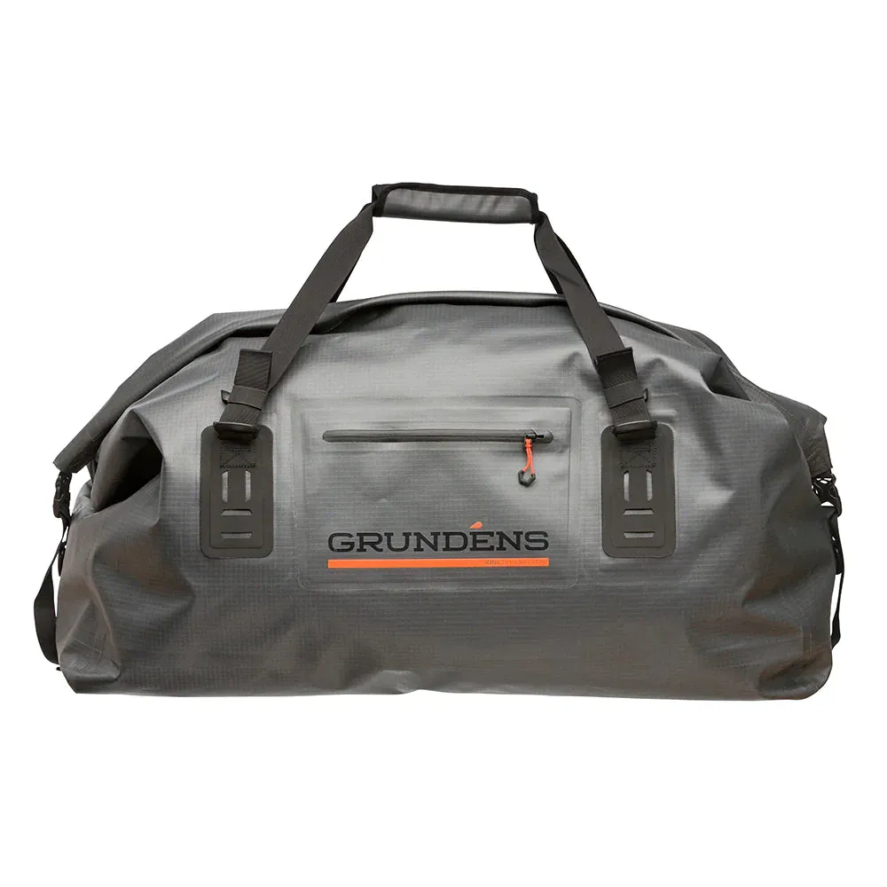 Grundens Shackleton Duffle 105L 2.0 in Red Orange