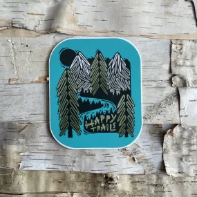 Happy Trails Sticker