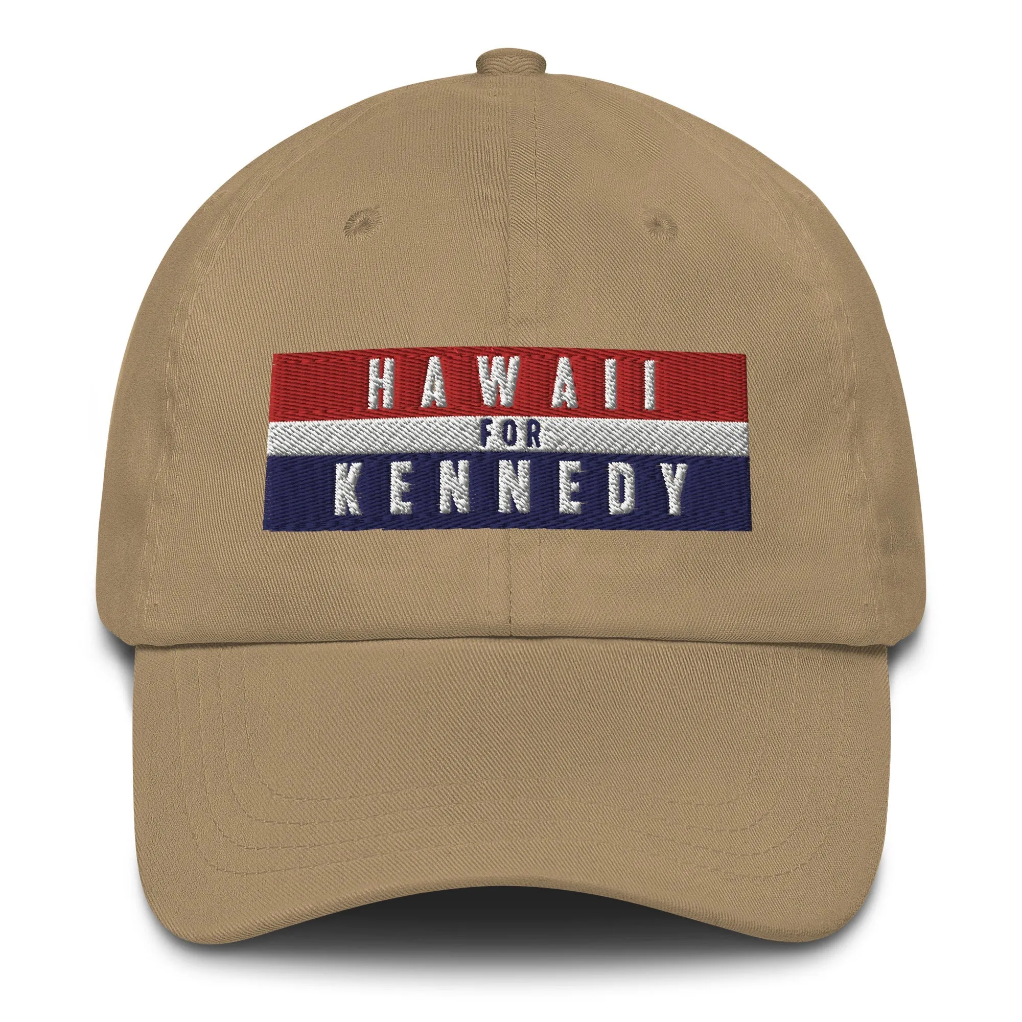 Hawaii for Kennedy Embroidered Dad Hat