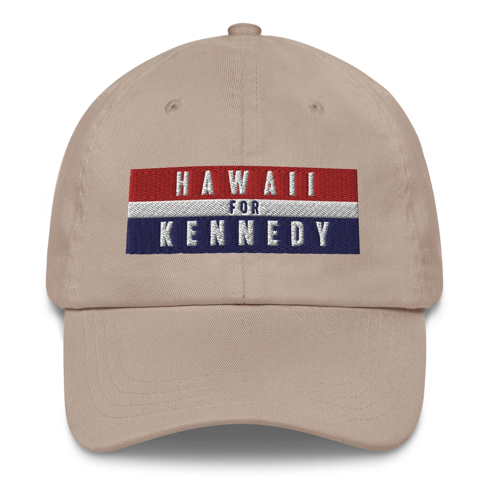 Hawaii for Kennedy Embroidered Dad Hat