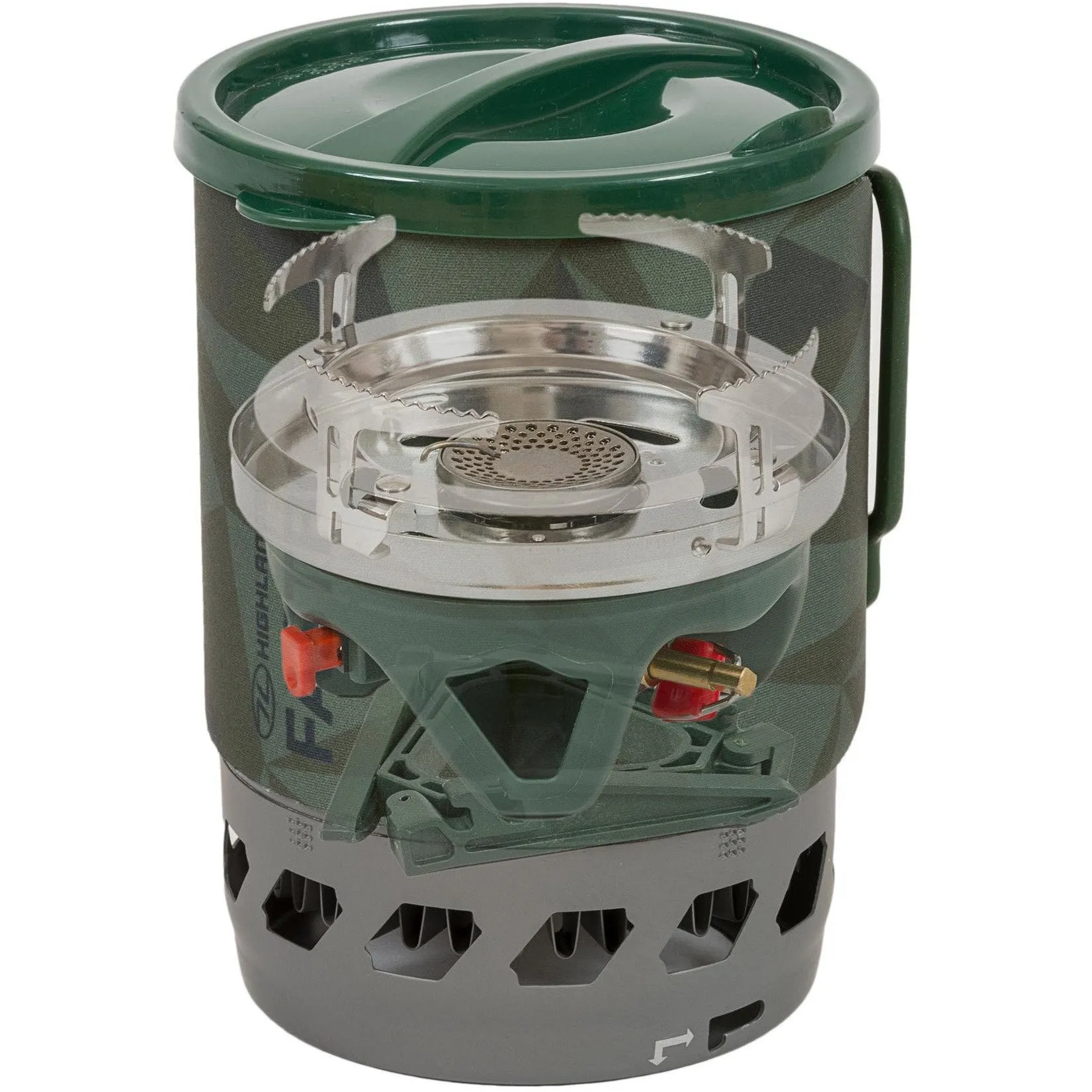 Highlander Fast Boil 3 Stove 1.1L - Olive