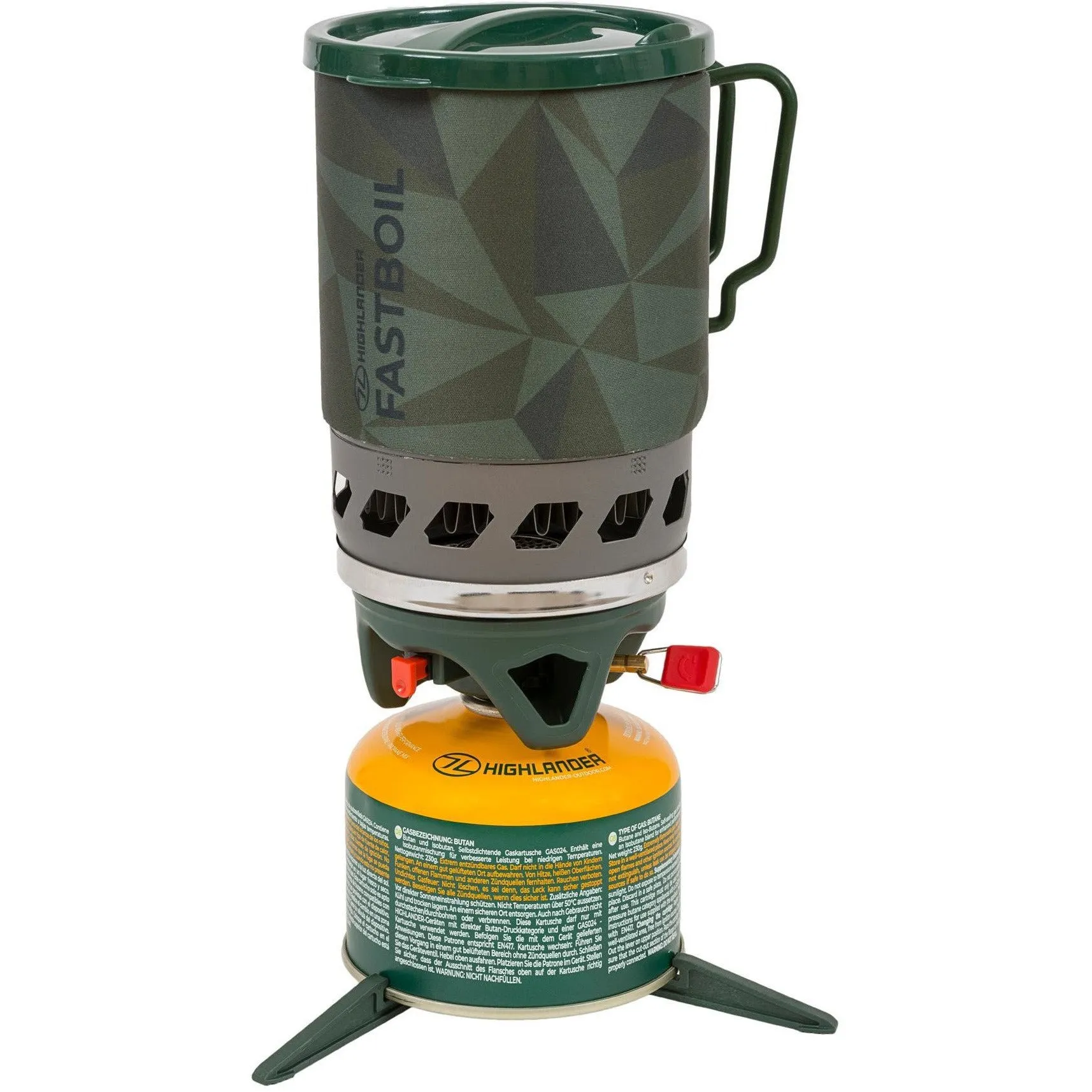 Highlander Fast Boil 3 Stove 1.1L - Olive