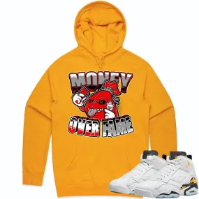 Jordan MVP 678 Yellow Ochre Hoodie to Match - RED MOF