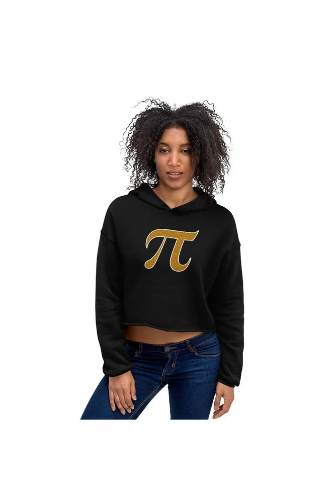 Kente Pi Crop Hoodie