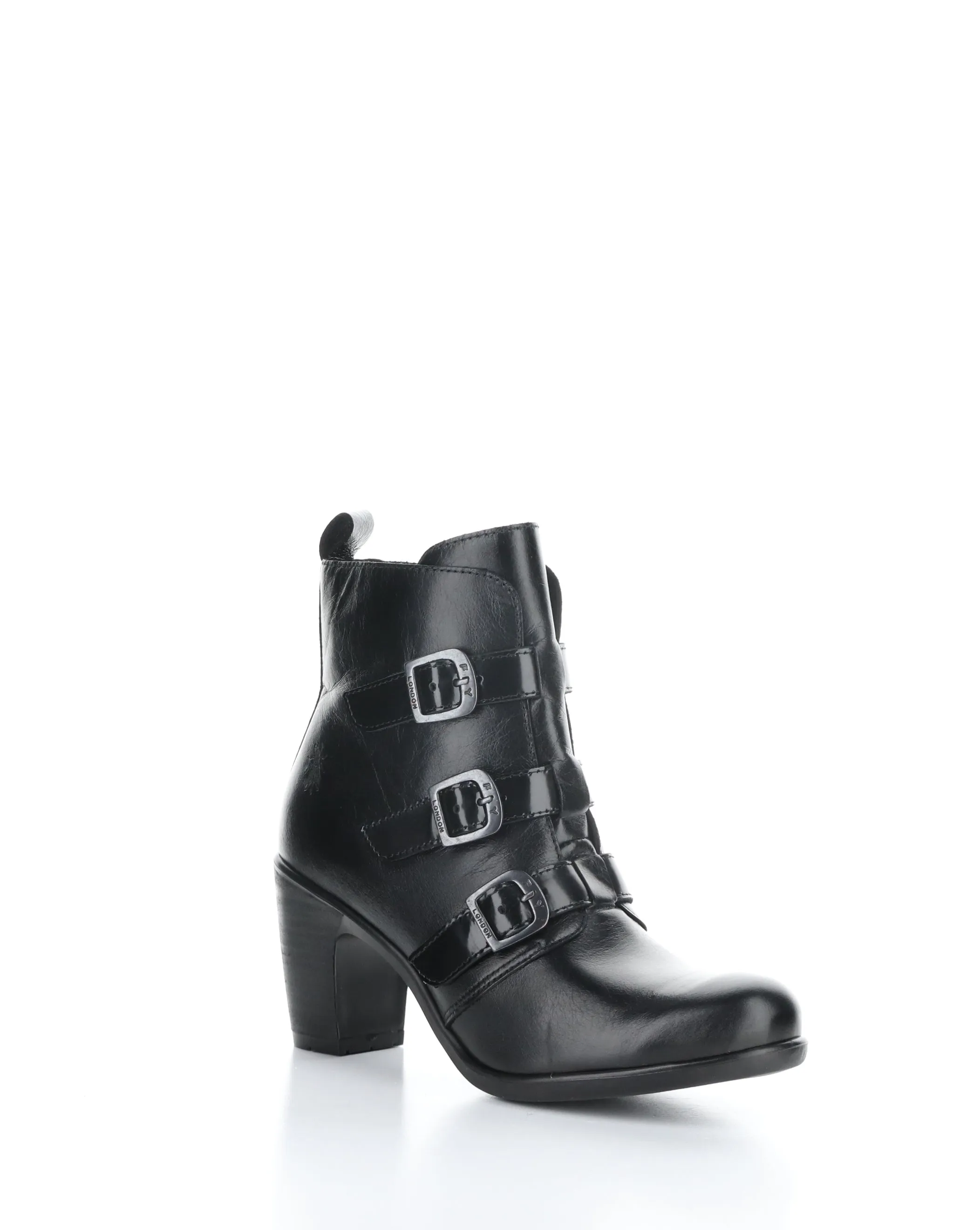 KLEA012FLY 000 BLACK Round Toe Boots