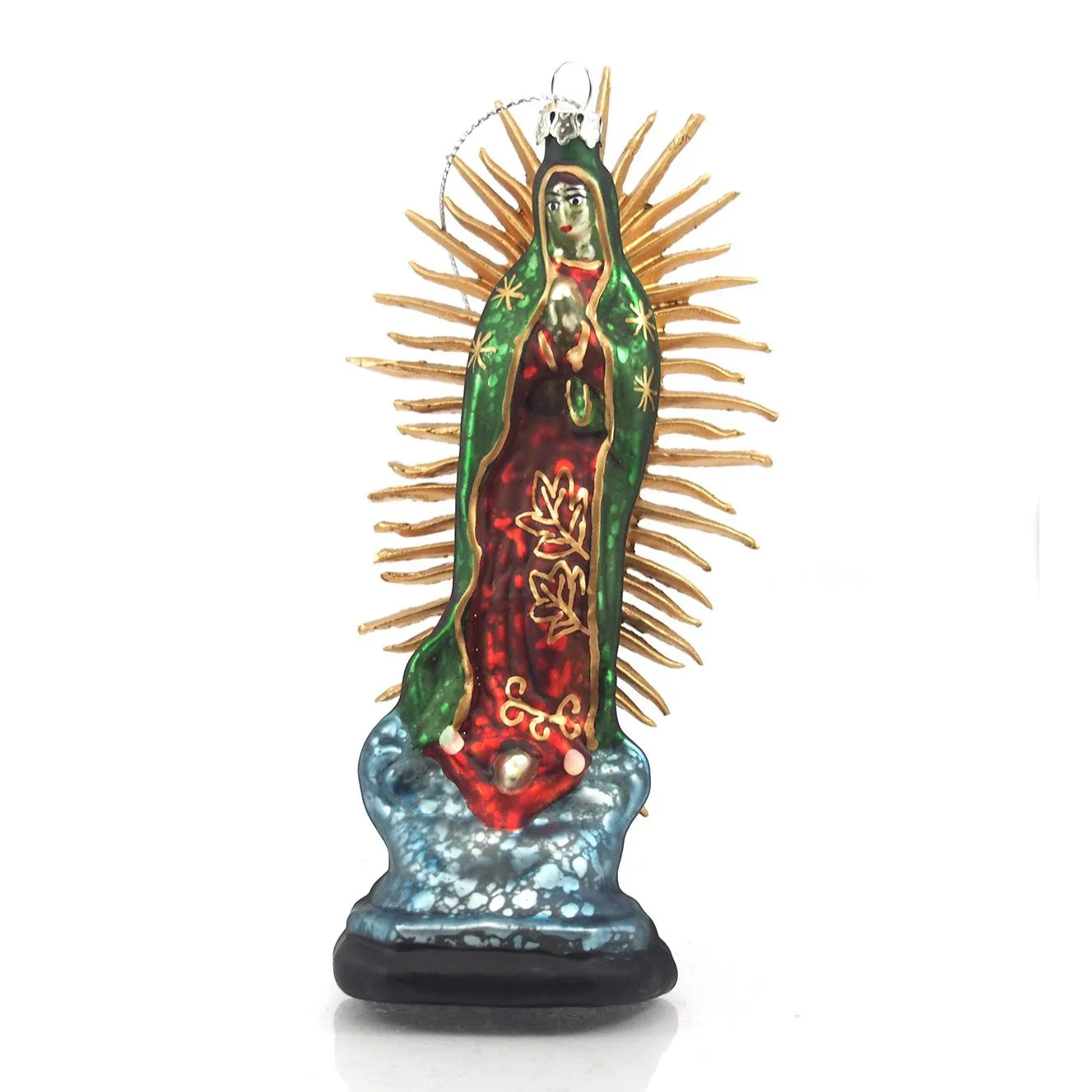 Lady of Guadalupe Glass Ornament