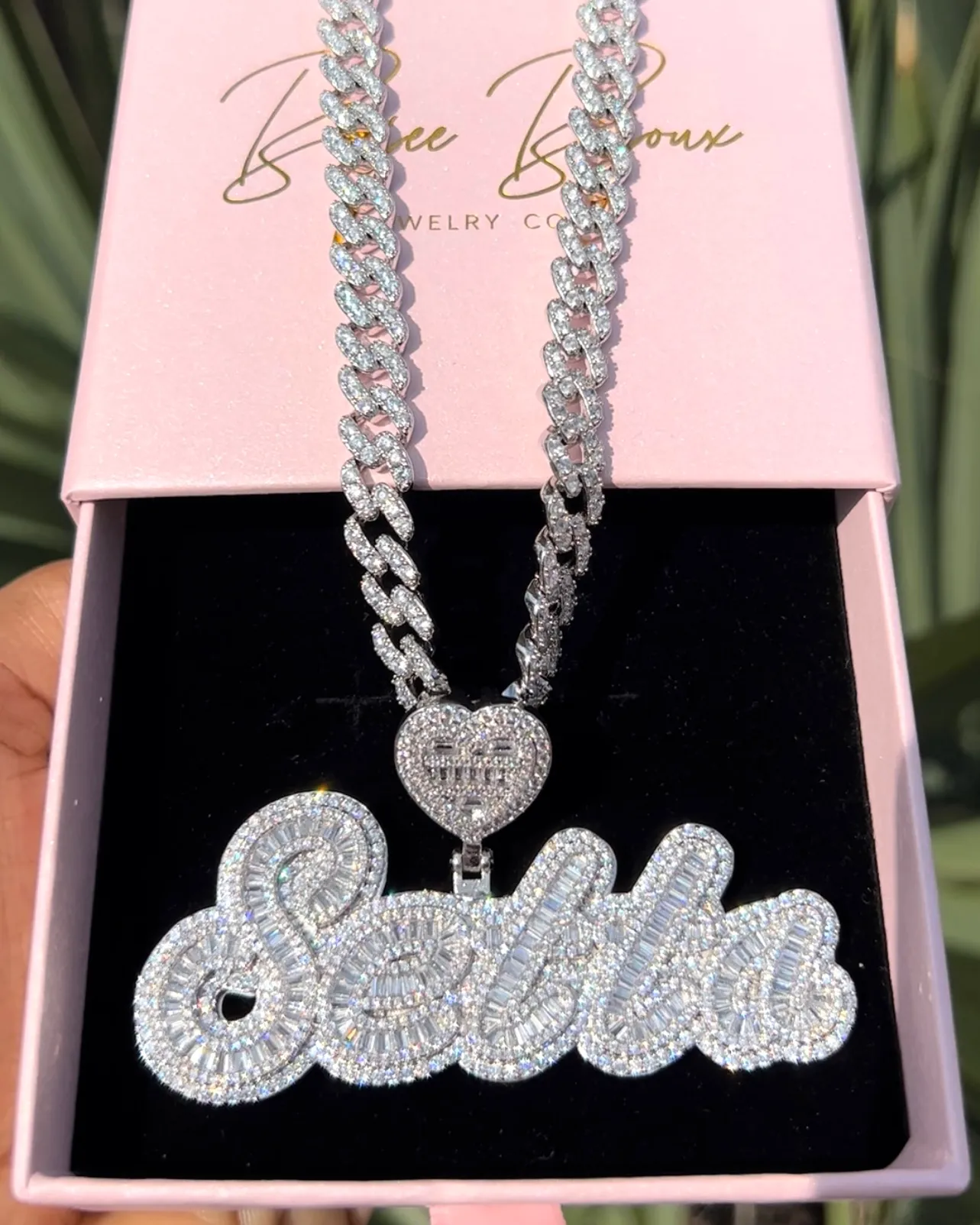 Lavish Heart Custom Chain