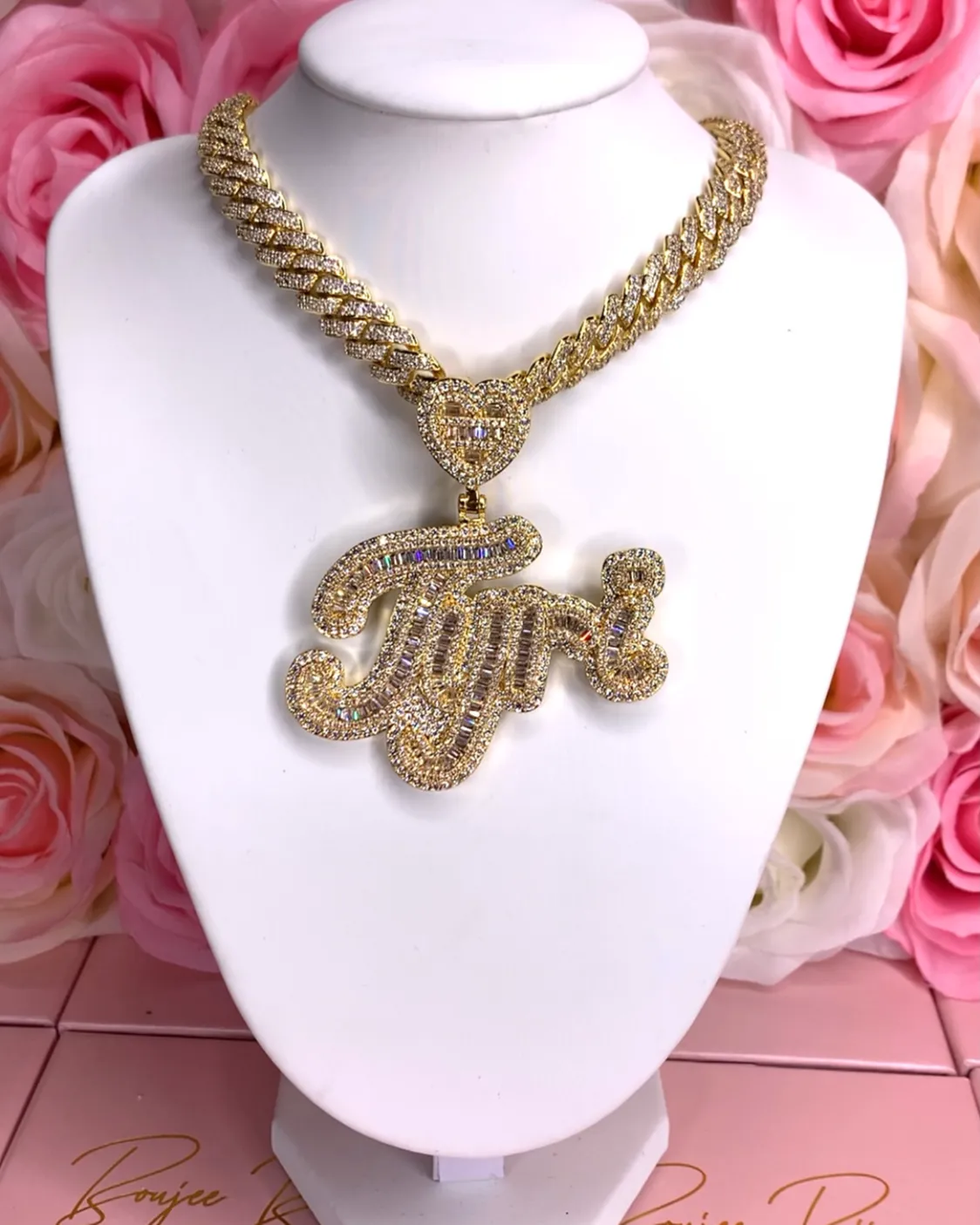 Lavish Heart Custom Chain